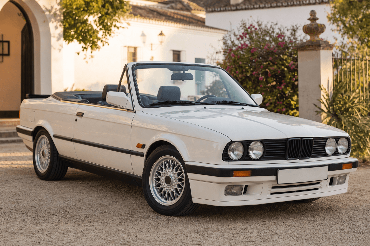 BMW E30 Cabrio para bodas