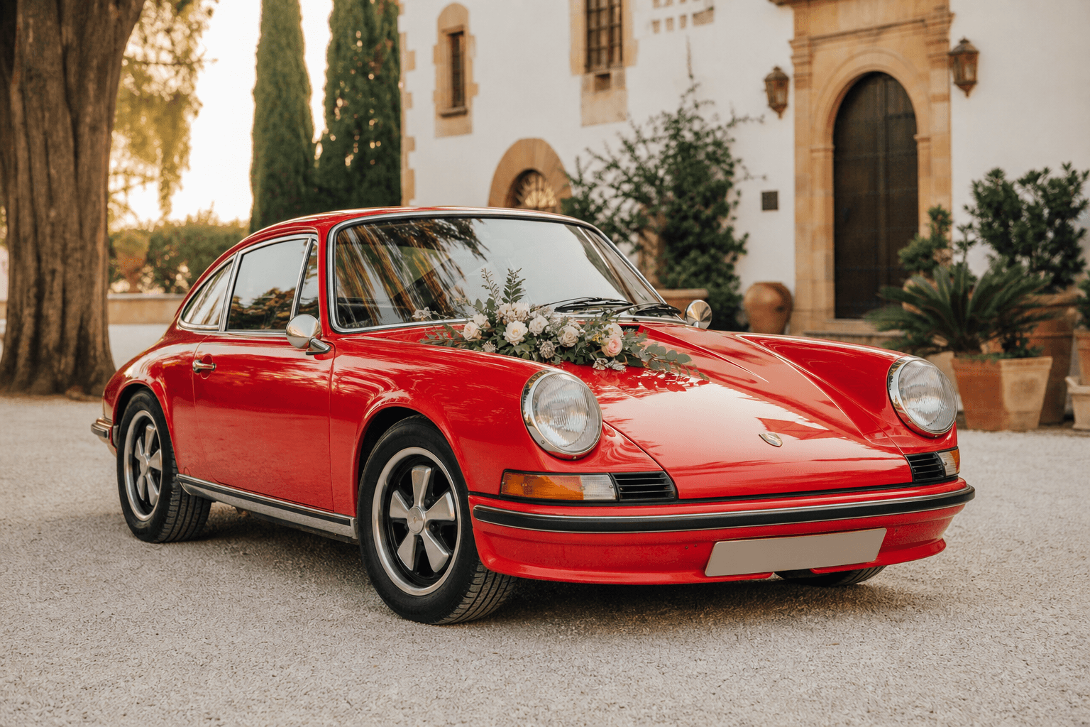 Porsche 911 clásico para bodas